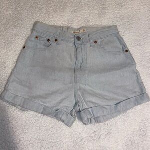 Levi’s Light Blue Denim Women's Shorts